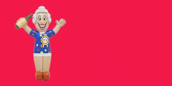 Huur een Sarah bij Huurfiguren.nl