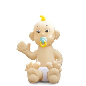 Baby met slabber 3 meter